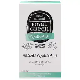 Holland & Barrett Royal Green Vegan Omega 3 - 60 softgels aanbieding