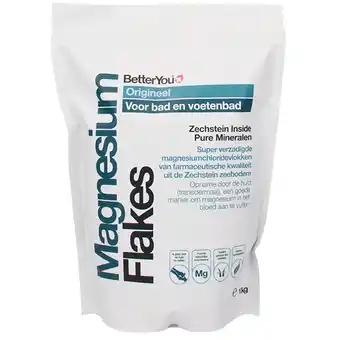 Holland & Barrett BetterYou Magnesium Vlokken - 1kg aanbieding
