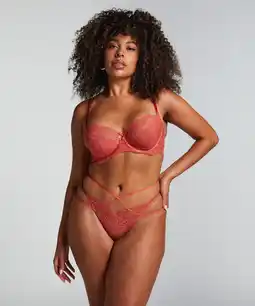 Hunkemoller Hunkemöller String Amala Rood aanbieding