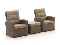 Kees Smit Intenso Mazzano lounge balkonset 3-delig aanbieding