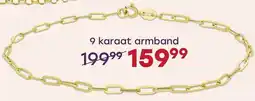 Lucardi 9 karaat armband aanbieding