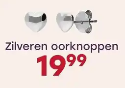 Lucardi Zilveren oorknoppen aanbieding