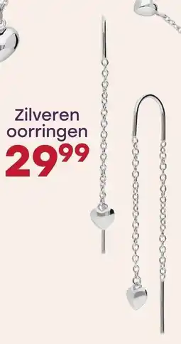 Lucardi Zilveren oorringen aanbieding