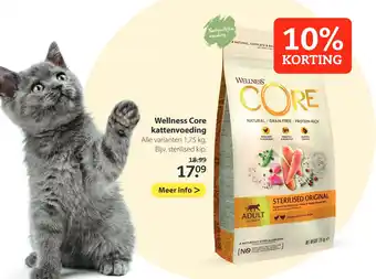 Boerenbond Wellness core kattenvoeding 1,75kg aanbieding