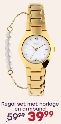 Lucardi Regal set met horloge en armband aanbieding