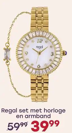 Lucardi Regal set met horloge en armband aanbieding