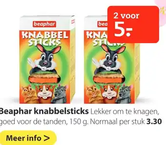 Boerenbond Beaphar knabbelsticks 150g aanbieding