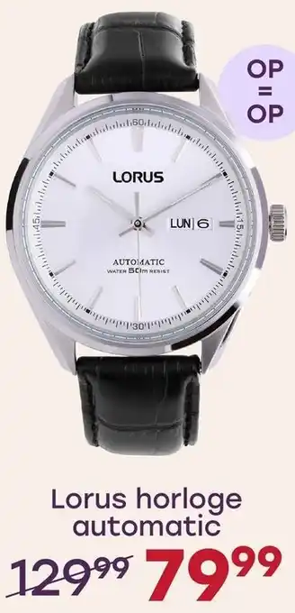Lucardi Lorus horloge automatic aanbieding