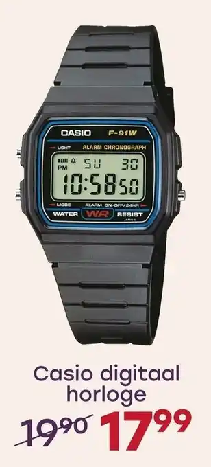 Lucardi Casio digitaal horloge aanbieding
