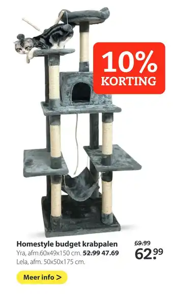 Boerenbond Homestyle budget krabpalen aanbieding