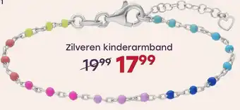 Lucardi Zilveren kinderarmband aanbieding