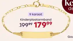 Lucardi Kinderplaatarmband aanbieding