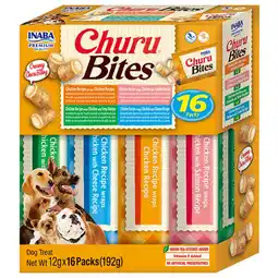 Pets Place Inaba Churu Bites Multipack - Hondensnacks - Kip 16x12 g aanbieding