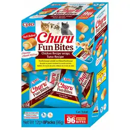 Pets Place Inaba Churu Fun Bites Chicken Wraps - Kattensnack - Tonijn 12x8 g aanbieding