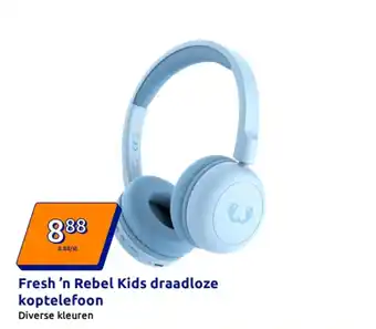 Action Fresh 'n Rebel Kids draadloze koptelefoon aanbieding