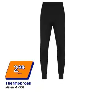 Action Thermobroek aanbieding