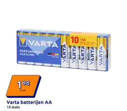 Action Varta batterijen AA aanbieding