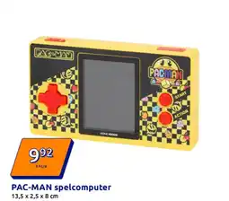 Action PAC-MAN spelcomputer aanbieding