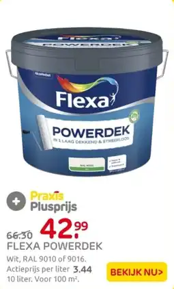 Praxis Flexa powerdek aanbieding