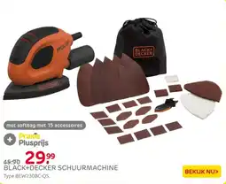 Praxis Black+decker schuurmachine aanbieding