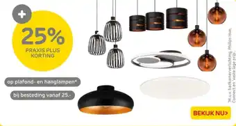 Praxis Op plafond en hanglampen aanbieding