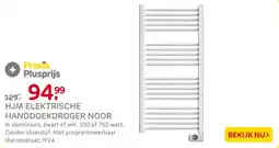 Praxis Hjm elektrische handdoekdroger noor aanbieding