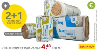 Praxis Op Knauf isolatie aanbieding