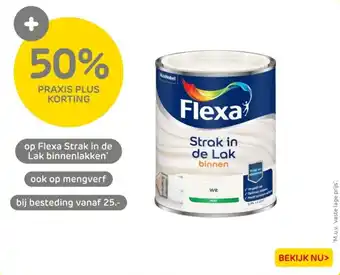Praxis Op Flexa Strak in de Lak binnenlakken aanbieding