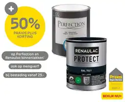Praxis Op Perfection en Renaulac binnenlakken aanbieding
