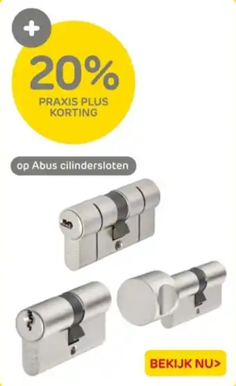 Praxis Op Abus cilindersloten aanbieding