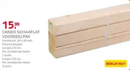 Praxis Cando schaaflat voordeelpak aanbieding