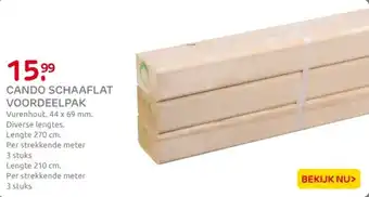 Praxis Cando schaaflat voordeelpak aanbieding