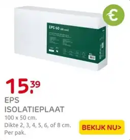 Praxis EPS Isolatieplaat aanbieding