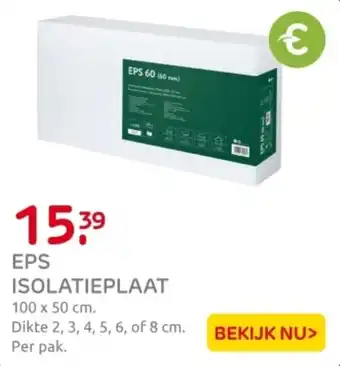 Praxis EPS Isolatieplaat aanbieding