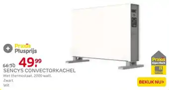 Praxis Sencys convectorkachel aanbieding