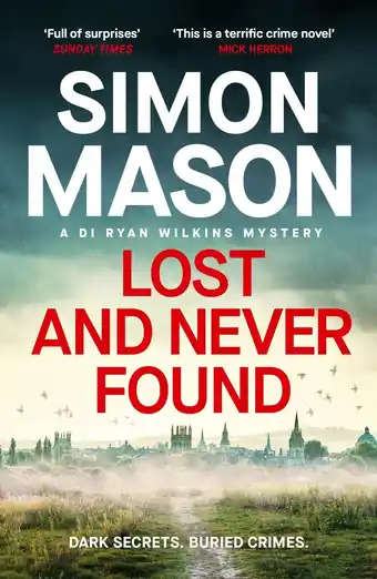 Amazon Lost and Never Found: the twisty DI Ryan Wilkins Mystery set in Oxford: 3 aanbieding