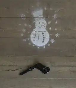 Pets Place Anna's Collection Outdoor Projector Sneeuwman - Kerstverlichting aanbieding