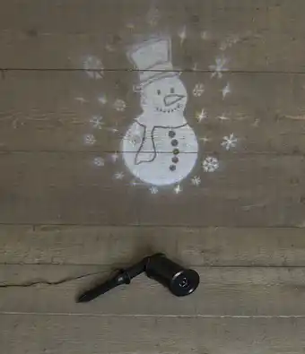Pets Place Anna's Collection Outdoor Projector Sneeuwman - Kerstverlichting aanbieding