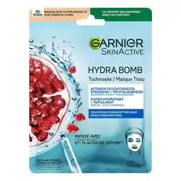 Etos Garnier SkinActive Hydra Bomb Sheet Masker Granaatappel aanbieding