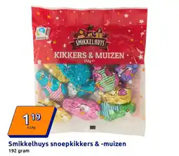 Action Smikkelhuys snoepkikkers & muizen aanbieding