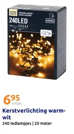 Action Kerstverlichting warm-wit aanbieding