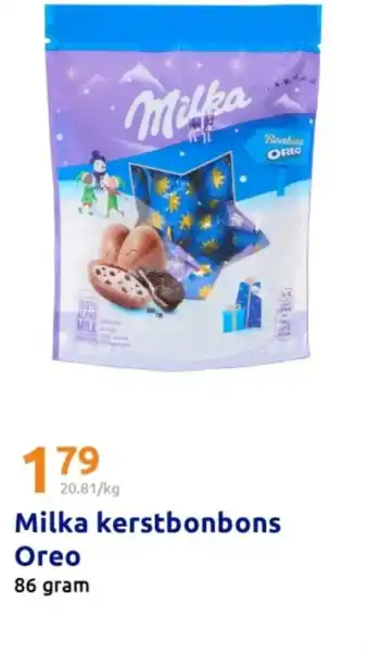 Action Milka kerstbonbons Oreo aanbieding