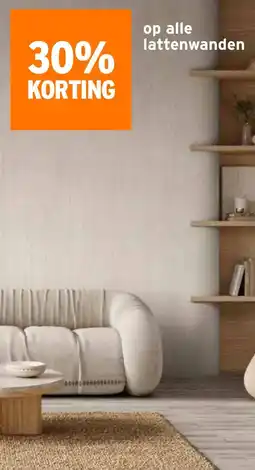 GAMMA Op alle lattenwanden aanbieding