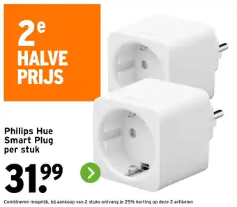 GAMMA Philips Hue Smart Plug aanbieding