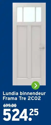GAMMA Lundia binnendeur Frama Tre 2C02 aanbieding