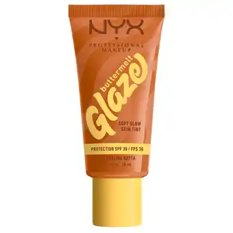 Kruidvat NYX Professional Makeup Buttermelt Glaze 6 Praline Butta Skin Tint aanbieding