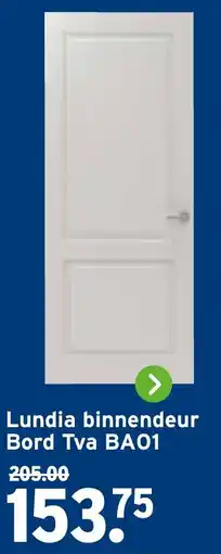 GAMMA Lundia binnendeur Bord Tva BA01 aanbieding