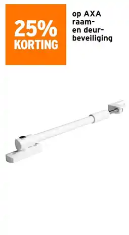 GAMMA Oр АХА raam en deurbeveiliging aanbieding