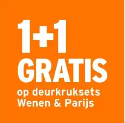 GAMMA Op deurkruksets Wenen & Parijs aanbieding