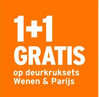 GAMMA Op deurkruksets Wenen & Parijs aanbieding